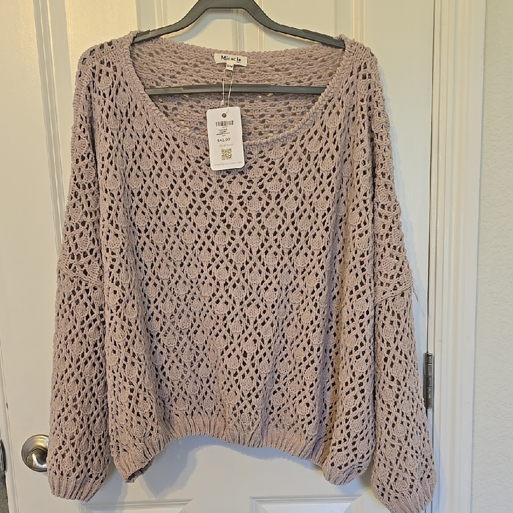 Miracle Women's Cream Sweater